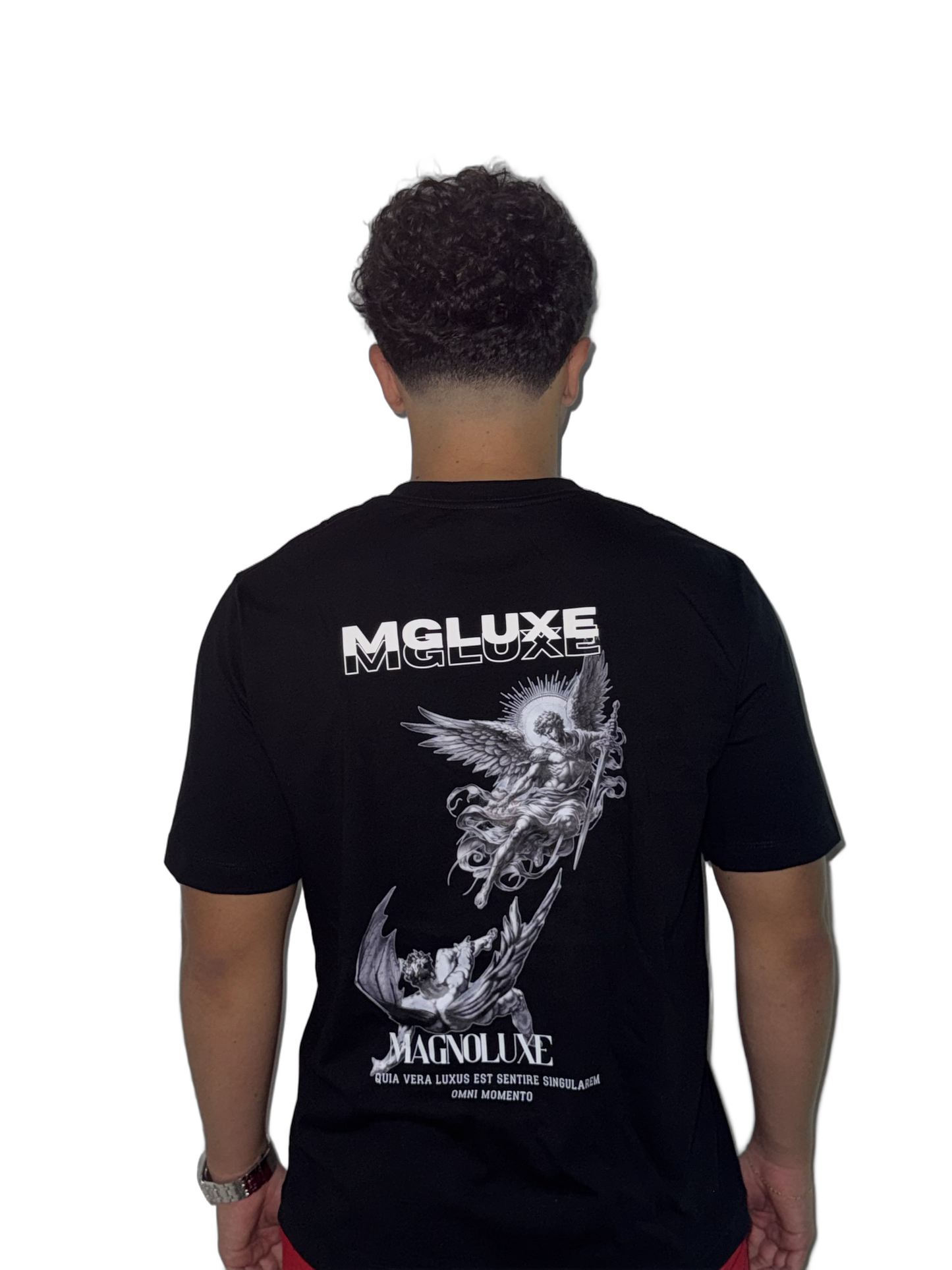 CAMISETA NEGRA LUX ET UMBRA MGLUXE